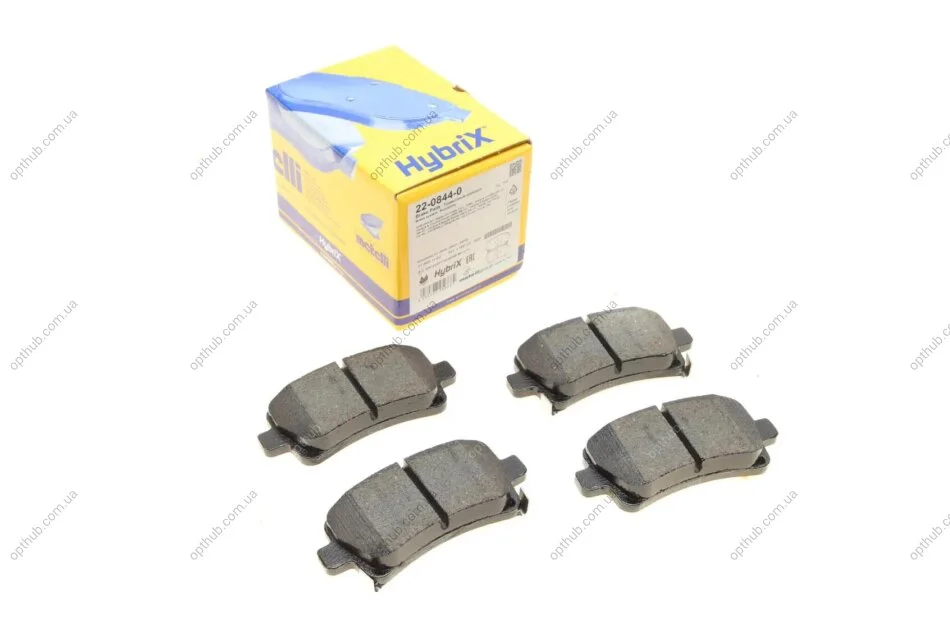 Колодки гальмівні (задні) Opel Insignia 08-17/Chevrolet Malibu/Bentley Flying Spur 12-/Saab 9-5 UA63 Metelli 22-0844-0 (фото 1)