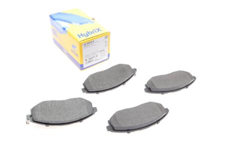 Комплект гальмівних колодок (дискових) Metelli 22-0845-0