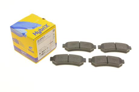 Колодки гальмівні (задні) Chevrolet Lacetti 05-/Nubira 05-11 UA63 Metelli 22-0846-0