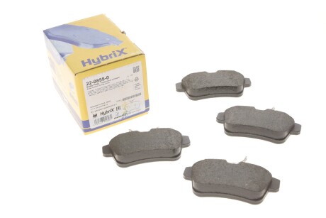 Колодки гальмівні (задні) Citroen C4 09-/Peugeot 308/3008 09-16/5008 09-17 UA63 Metelli 22-0855-0