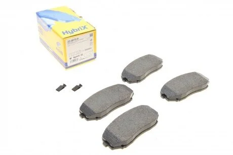 Колодки гальмівні (передні) Mazda CX-7/CX-9/Mitsubishi L200/Pajero Sport 06- METELLI UA63 Metelli 22-0872-0