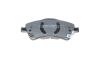 Комплект гальмівних колодок (дискових) Metelli 22-0878-0 (фото 3)