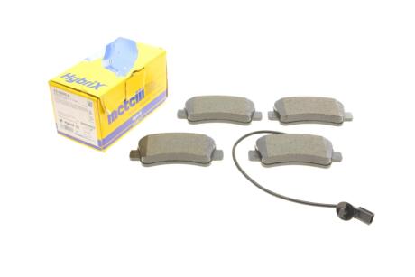 Колодки гальмівні (задні) Renault Master III/Opel Movano B/Nissan NV400 10- (+датчик)(однокатко UA63 Metelli 22-0899-0