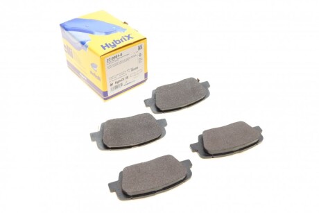 Колодки гальмівні (задні) Hyundai Santa Fe II/III/IV 06-/Genesis/Kia Sorento II/III 09-/Stinger UA63 Metelli 22-0901-0