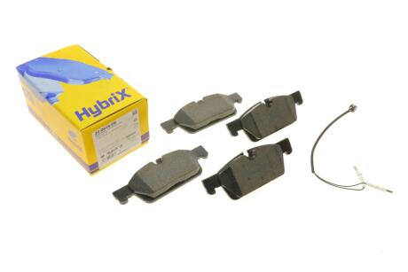 Колодки гальмівні (передні) Peugeot 508 I 10-18 (+датчик) UA63 Metelli 22-0916-0K