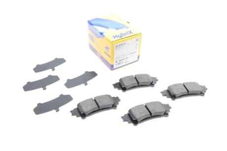 Колодки гальмівні (задні) Lexus RX 08-15 (opt-om) Metelli 22-0939-0