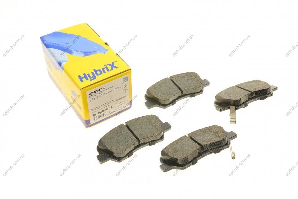 Колодки гальмівні (передні) Hyundai Accent IV 10-/ i20 14-/Solaris 17-/Kia Rio III 11- METELLI UA63 Metelli 22-0943-0 (фото 1)