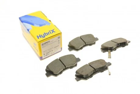 Колодки гальмівні (передні) Hyundai Accent IV 10-/ i20 14-/Solaris 17-/Kia Rio III 11- METELLI UA63 Metelli 22-0943-0