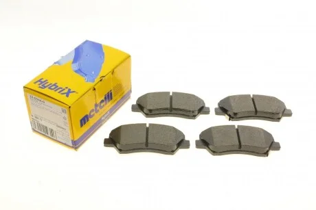 Колодки гальмивни (передни) Hyundai Elantra/ i30/Veloster 11-/Kia Cee'd/Cerato 12-/Soul 09- UA63 Metelli 22-0944-0