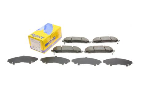 Колодки гальмівні (передні) Jeep Wrangler 2.0/2.2 17- UA63 Metelli 22-0946-0