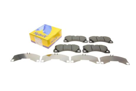 Колодки гальмівні (передні) Porsche Cayenne/Panamera/Macan/VW Touareg 09- UA63 Metelli 22-0957-3