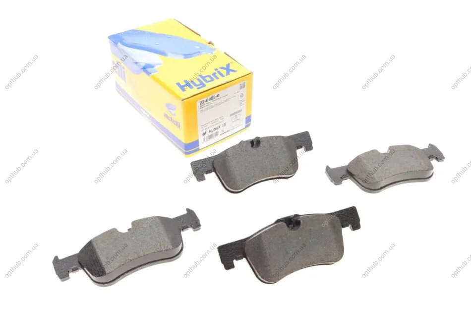 Комплект гальмівних колодок (дискових) METELLI Metelli 22-0959-0 (фото 1)