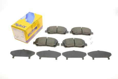 Комплект тормозных колодок (дисковых).) Metelli 22-0969-1