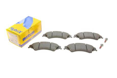 Колодки гальмивни (передни) Ford Ranger 11- UA63 Metelli 22-0971-0