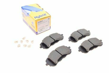 Колодки гальмівні (передні) Citroen Berlingo 18-/Peugeot 308 13-/Partner 18- UA63 Metelli 22-0983-0