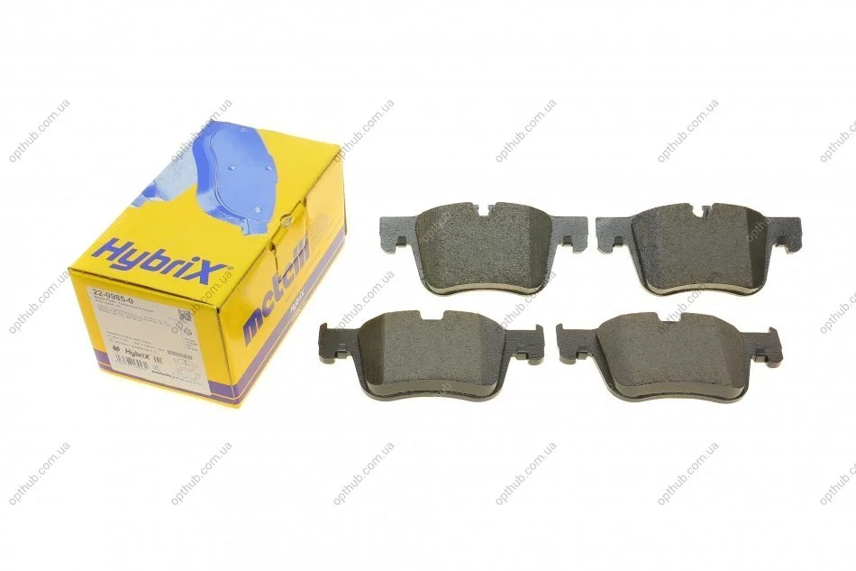 Комплект гальмівних колодок (дискових) METELLI Metelli 22-0985-0 (фото 1)