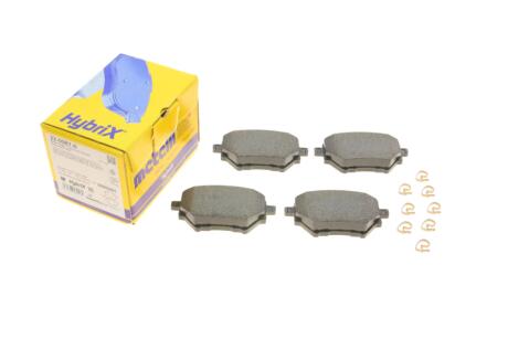 Колодки гальмівні (задні) Citroen C4/Berlingo/Peugeot 308/508/3008/Partner/Opel Combo 13- UA63 Metelli 22-0987-0