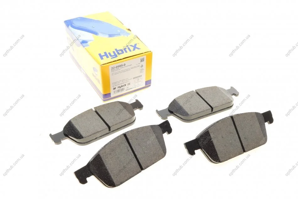 Колодки гальмівні (передні) Ford Transit Connect II/Tourneo Connect 13-/Focus III 10-/Kuga II 1 UA63 Metelli 22-0989-0 (фото 1)