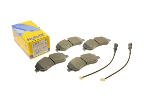 Колодки гальмівні (передні) Ford Transit Custom/Tourneo Custom V362 12-/Transit V363 13- (+датч UA63 Metelli 22-0990-0