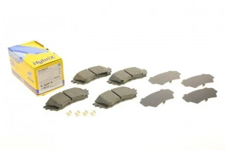 Колодки гальмівні (передні) Mazda 6 12- METELLI UA63 Metelli 22-0994-0