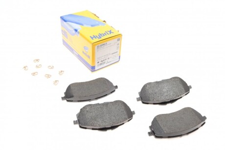 Колодки гальмівні (передні) Toyota Auris II 12-18 UA63 Metelli 22-0998-0