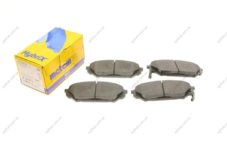 Комплект гальмівних колодок (дискових) METELLI Metelli 22-0999-0 (фото 1)