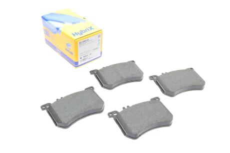 Колодки гальмівні (передні) MB S-class (W222,V222,X222)/SL-class (R231) 12- (opt-om) Metelli 22-1021-0