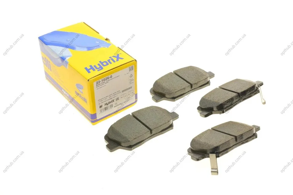 Колодки гальмівні (передні) Hyundai Santa Fe 10-/Creta 16-/Grandeur 11-/Kia Sorento 09-/Car (opt-om) Metelli 22-1026-0 (фото 1)