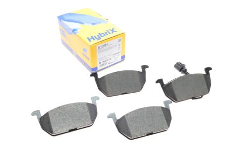 Колодки гальмівні (передні) Seat Leon/Skoda Octavia IV/V/VW Golf VII 12- (+датчик) (opt-om) Metelli 22-1028-0