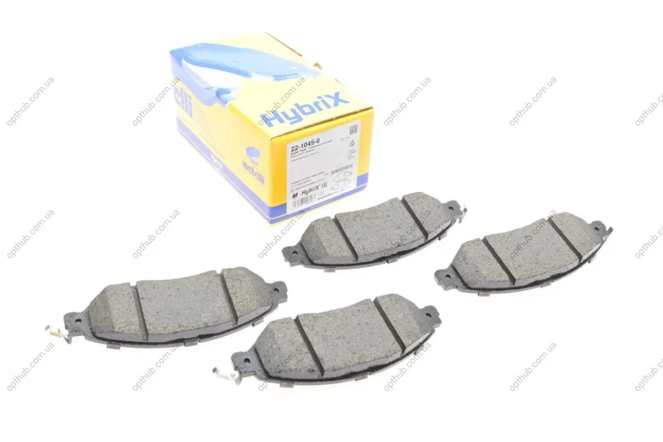 Комплект гальмівних колодок (дискових) METELLI Metelli 22-1045-0 (фото 1)