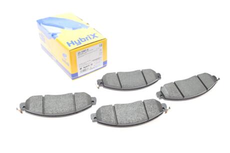 Колодки гальмівні (передні) Nissan NP300 Navara 15- (opt-om) Metelli 22-1081-0