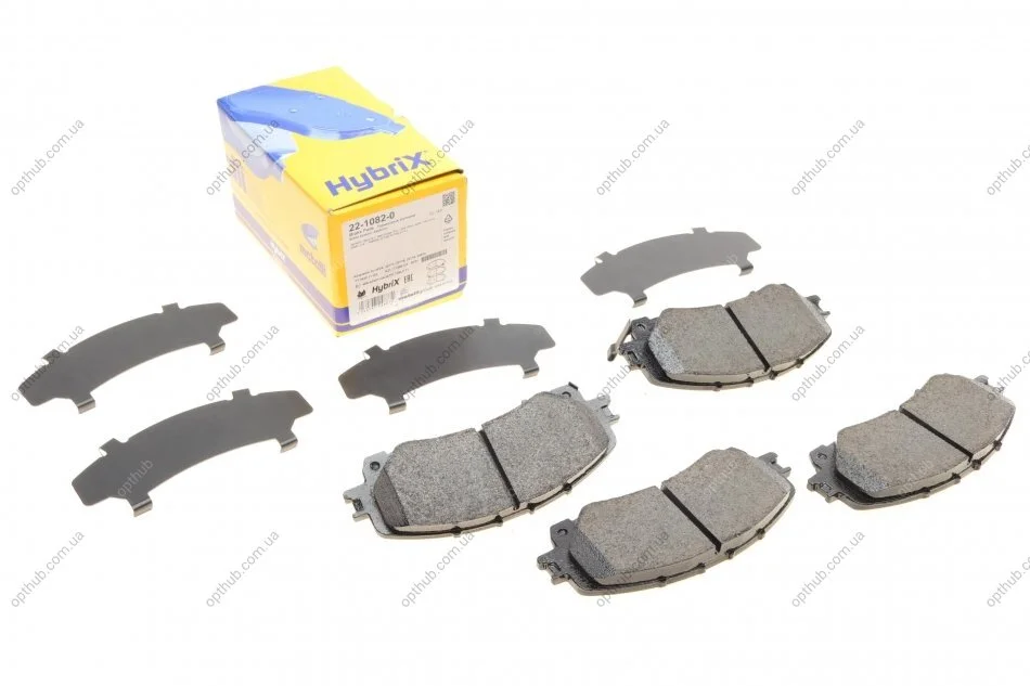 Колодки гальмівні (передні) Nissan Rogue 07-13/X-Trail/Infiniti Q50/Q60/QX50 13-/Renault Koleos UA63 Metelli 22-1082-0 (фото 1)