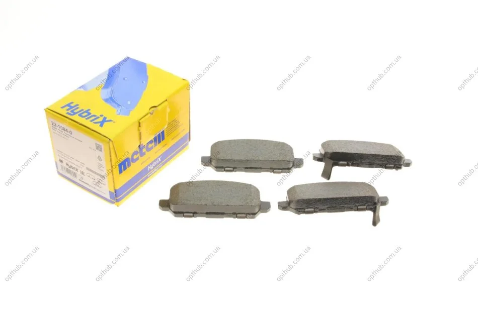 Комплект гальмівних колодок (дискових) METELLI Metelli 22-1084-0 (фото 1)