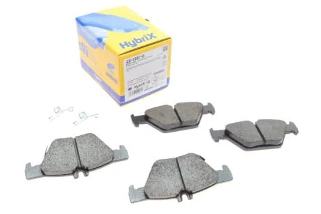 Комплект гальмівних колодок (дискових) METELLI Metelli 22-1087-0