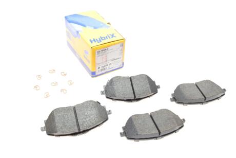 Колодки гальмівні (передні) Toyota C-HR/Corolla 16- UA63 Metelli 22-1088-0