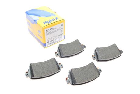 Колодки гальмивни (задни) Citroen Jumpy/Peugeot Expert 16- (TRW) UA63 Metelli 22-1108-0