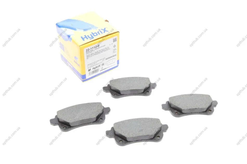 Комплект гальмівних колодок (дискових) METELLI Metelli 22-1112-0 (фото 1)