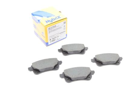 Комплект гальмівних колодок (дискових) Metelli 22-1112-0