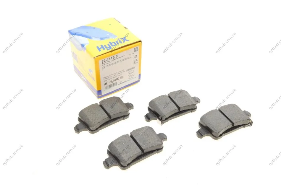 Колодки гальмівні (задні) Chevrolet Cruze 15-/Bolt 16-/Opel Astra K 15- METELLI UA63 Metelli 22-1116-0 (фото 1)