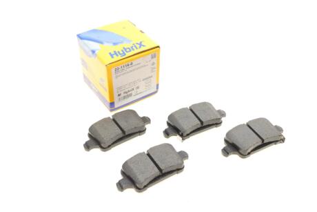 Колодки гальмівні (задні) Chevrolet Cruze 15-/Bolt 16-/Opel Astra K 15- UA63 Metelli 22-1116-0