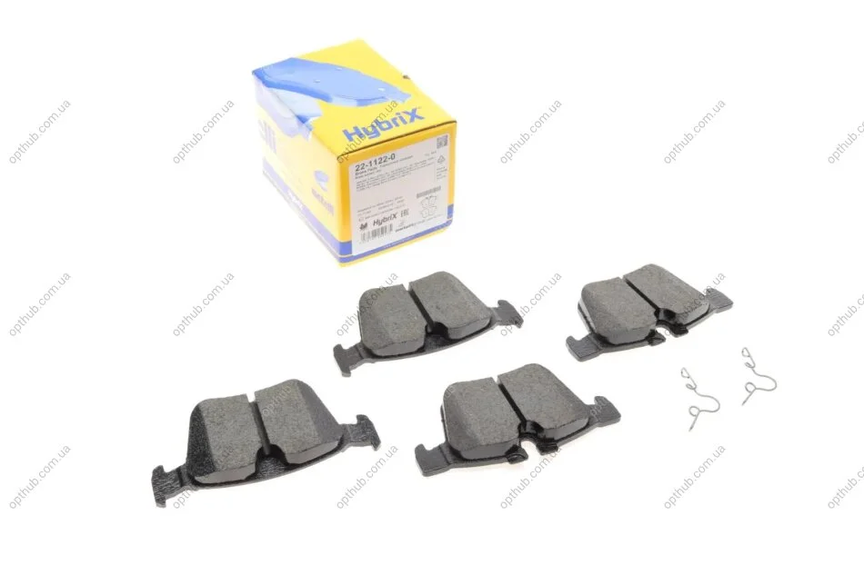 Колодки гальмівні (задні) Land Rover Range Rover / Discovery Sport/Volvo S60/S90/V60/V90 15- UA63 Metelli 22-1122-0 (фото 1)