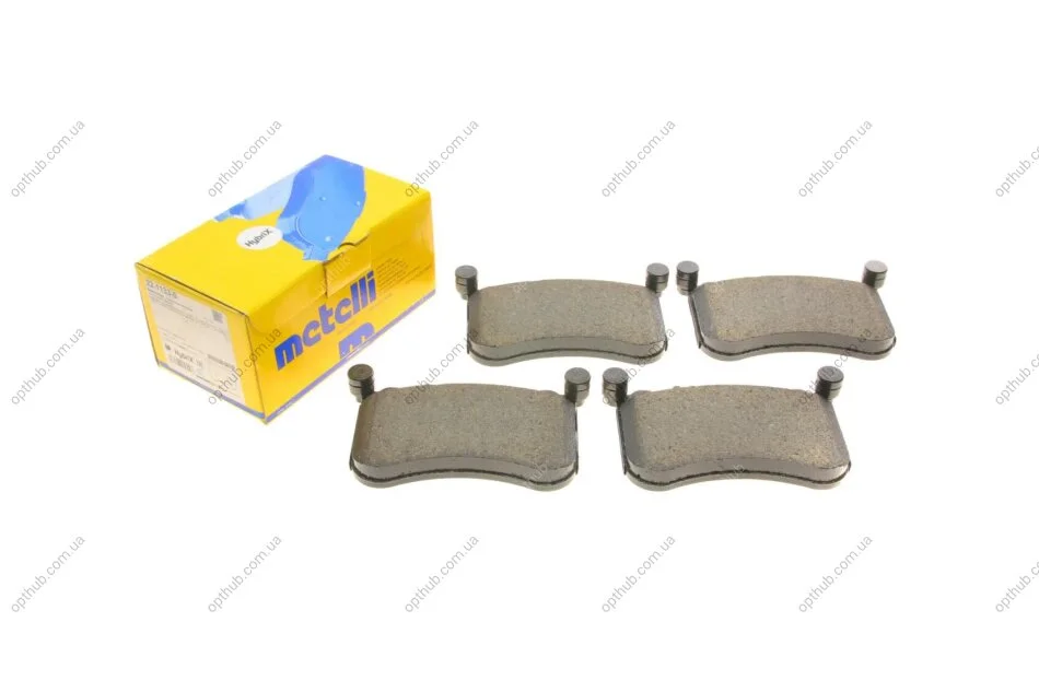 Колодки гальмівні (передні) MB E-class (W212) 09- /S-class (C216) 05-13 METELLI UA63 Metelli 22-1133-0 (фото 1)