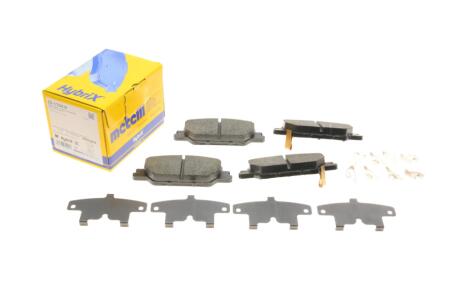 Комплект тормозных колодок (дисковых).) Metelli 22-1154-0