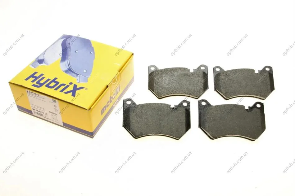Комплект тормозных колодок (дисковых).) METELLI Metelli 22-1170-1 (фото 1)