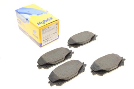 Колодки гальмівні (передні) Renault Scenic IV 16-/Megane IV 15-/Espace V 15- UA63 Metelli 22-1176-0