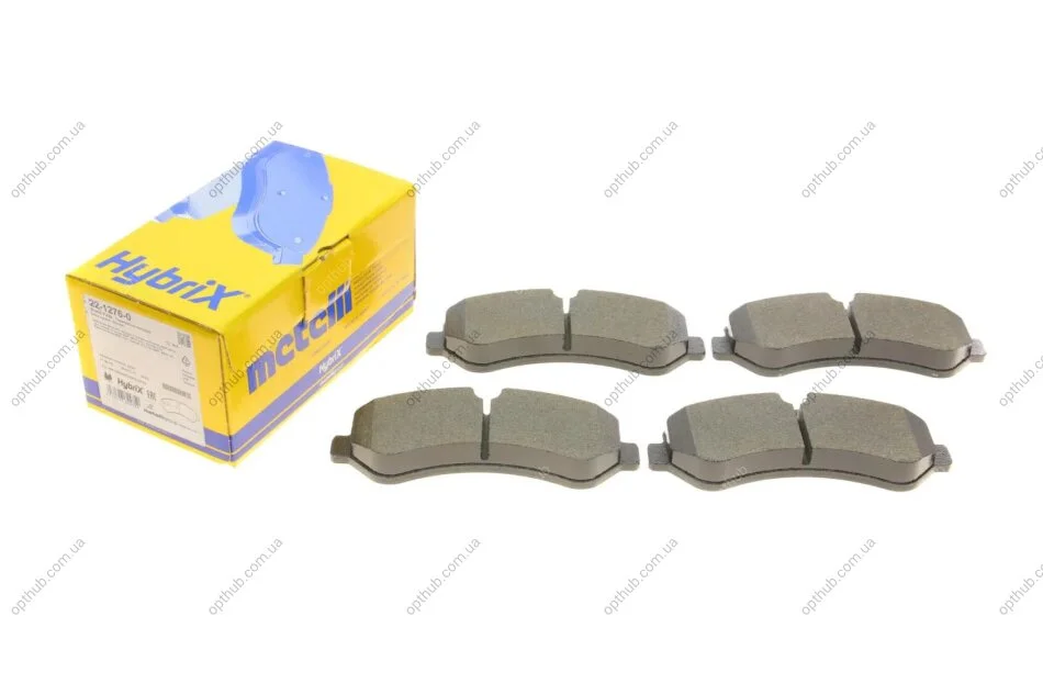 Колодки гальмивни (задни) MB Sprinter (907) 511-519 CDI 18- METELLI UA63 Metelli 22-1276-0 (фото 1)