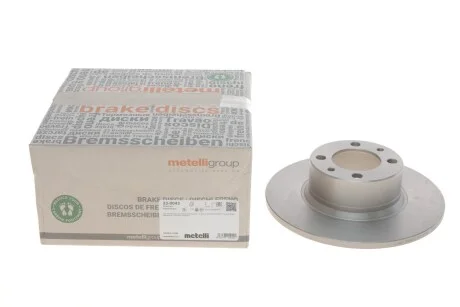 Диск гальмівний (передній) Lada 2101-2107/2121/2131 70- (252х10) (повний) METELLI UA63 Metelli 23-0043