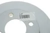 Диск тормозной (передний) VW Caddy 95-04/Passat 88-97/Golf 92-02 (256x13) (с покрытием) (полный) UA63 Metelli 23-0186C (фото 4)