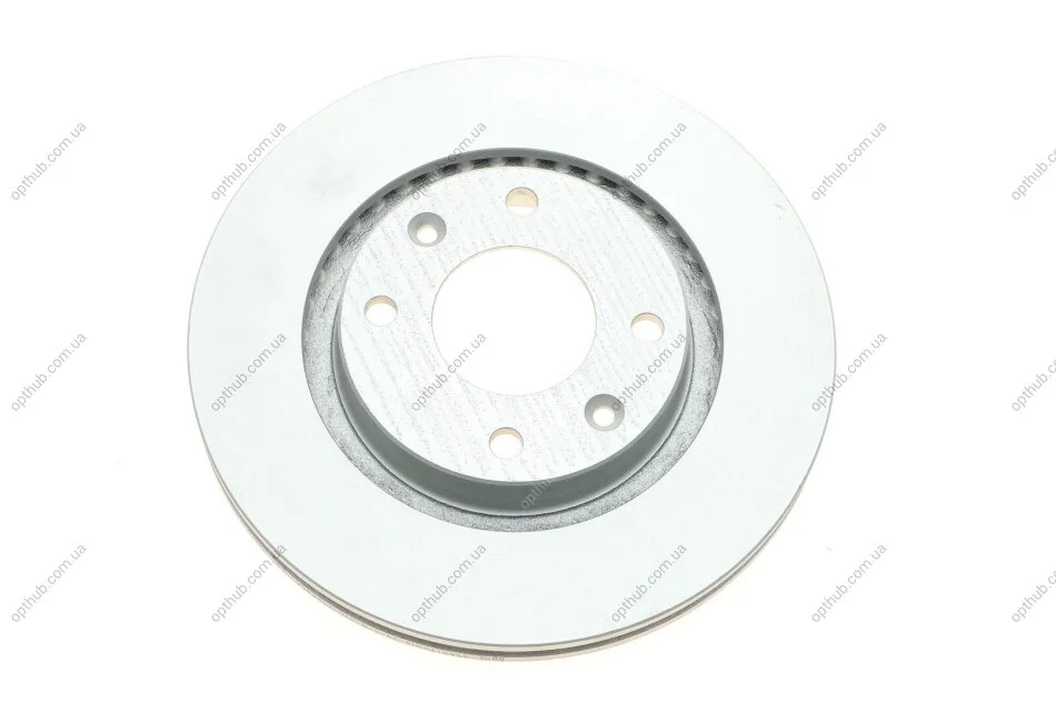 Диск гальмівний (передній) Citroen C2/C3/C4/Berlingo/Peugeot 206/Partner 96- (266x22) (з покр) (UA63 Metelli 23-0555C (фото 1)