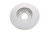 Диск гальмівний (передній) Mazda 3 03-14/Mazda 5 05- (278x25) (з покр.) (вент) METELLI UA63 Metelli 23-0729C (фото 4)